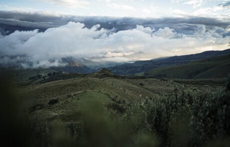 Reportage Foto Ecuador über den Wolken